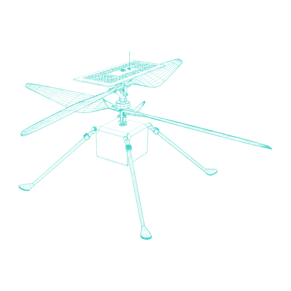 Spacecraft blueprint, a pioneering first